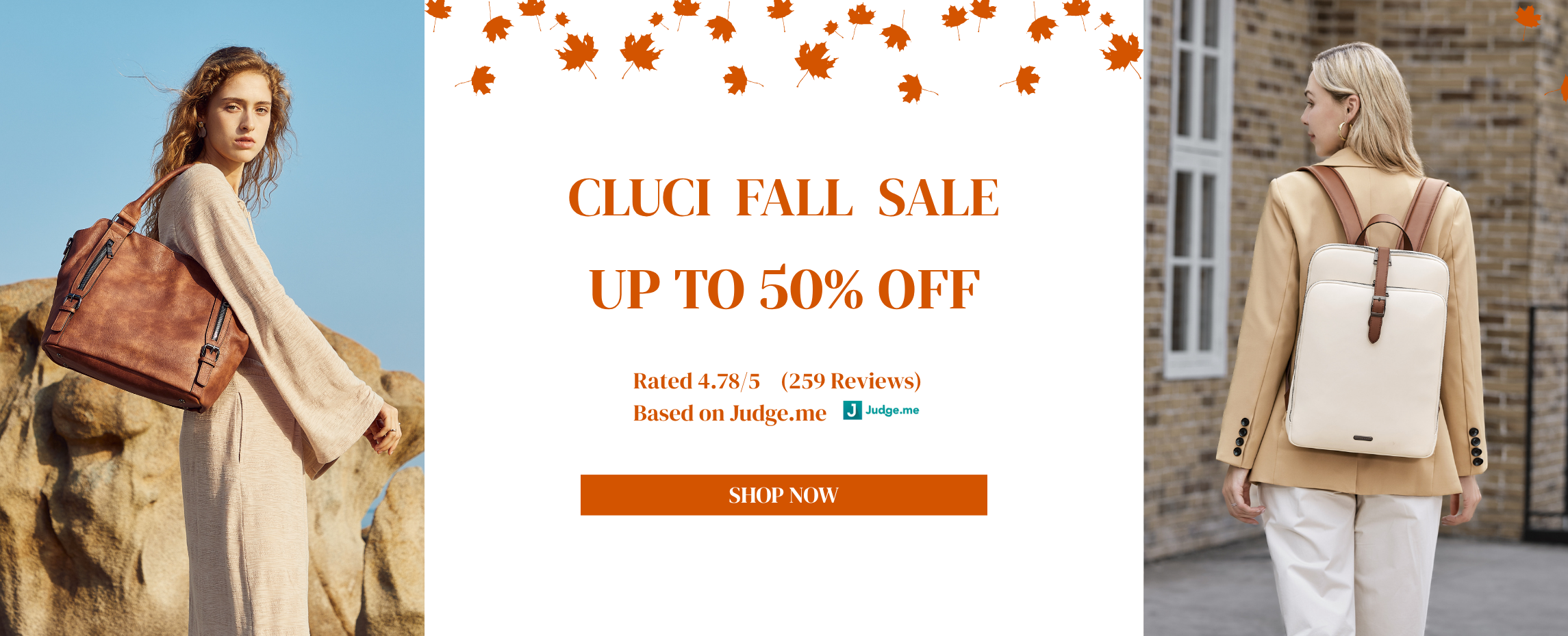 Black Friday Sale 2025 | Cluci Fashion Leather Bags