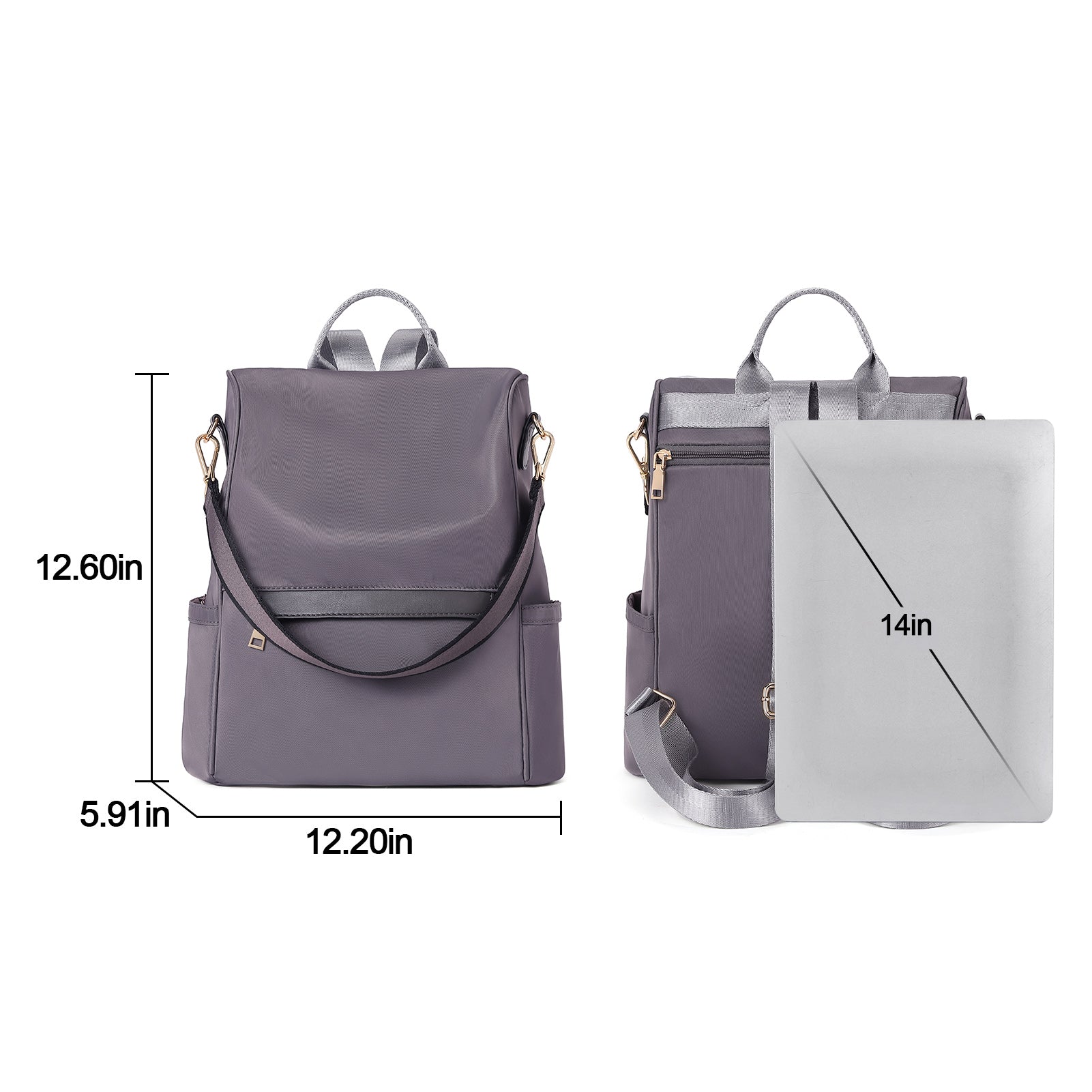 CLUCI Womens Backpack Purse Anti-theft Fashion Designer Travel Bag Ladies Shoulder Bags