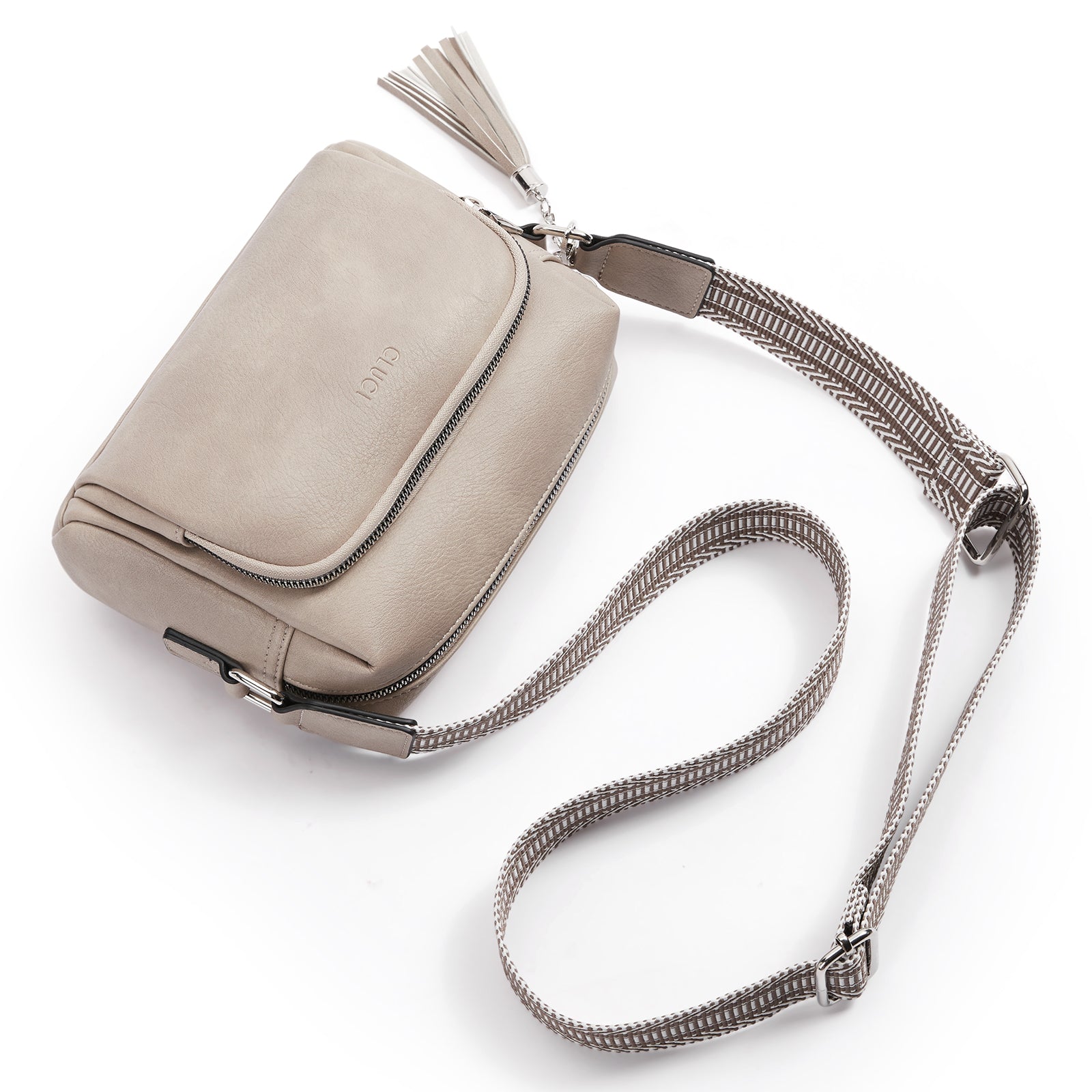 Crossbody Purses for Women Vegan Leather Crossbody Bags with Adjustable Wide Strap