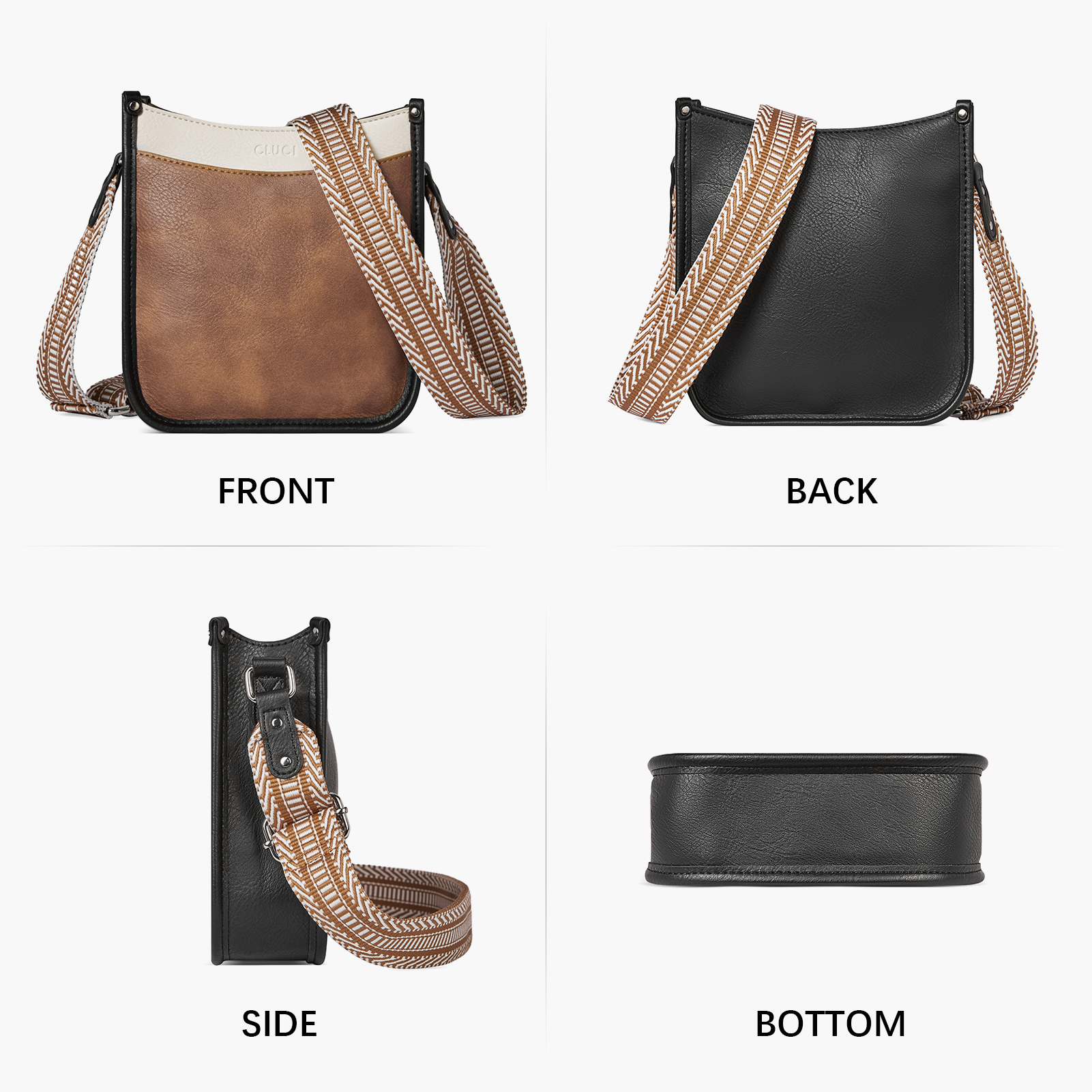 CLUCI Small Crossbody Bags for Women Trendy Small Purses for Women