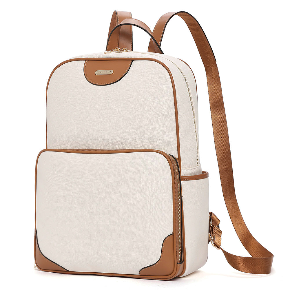 Koch Vegan Womens Designer Laptop Backpack With Luggage Strap