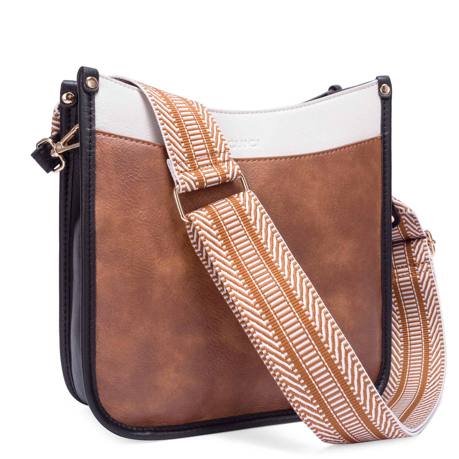 Stylish 2pcs Medium Hobo handbag and Crossbody Bag with 2 Adjust Guitar Strap