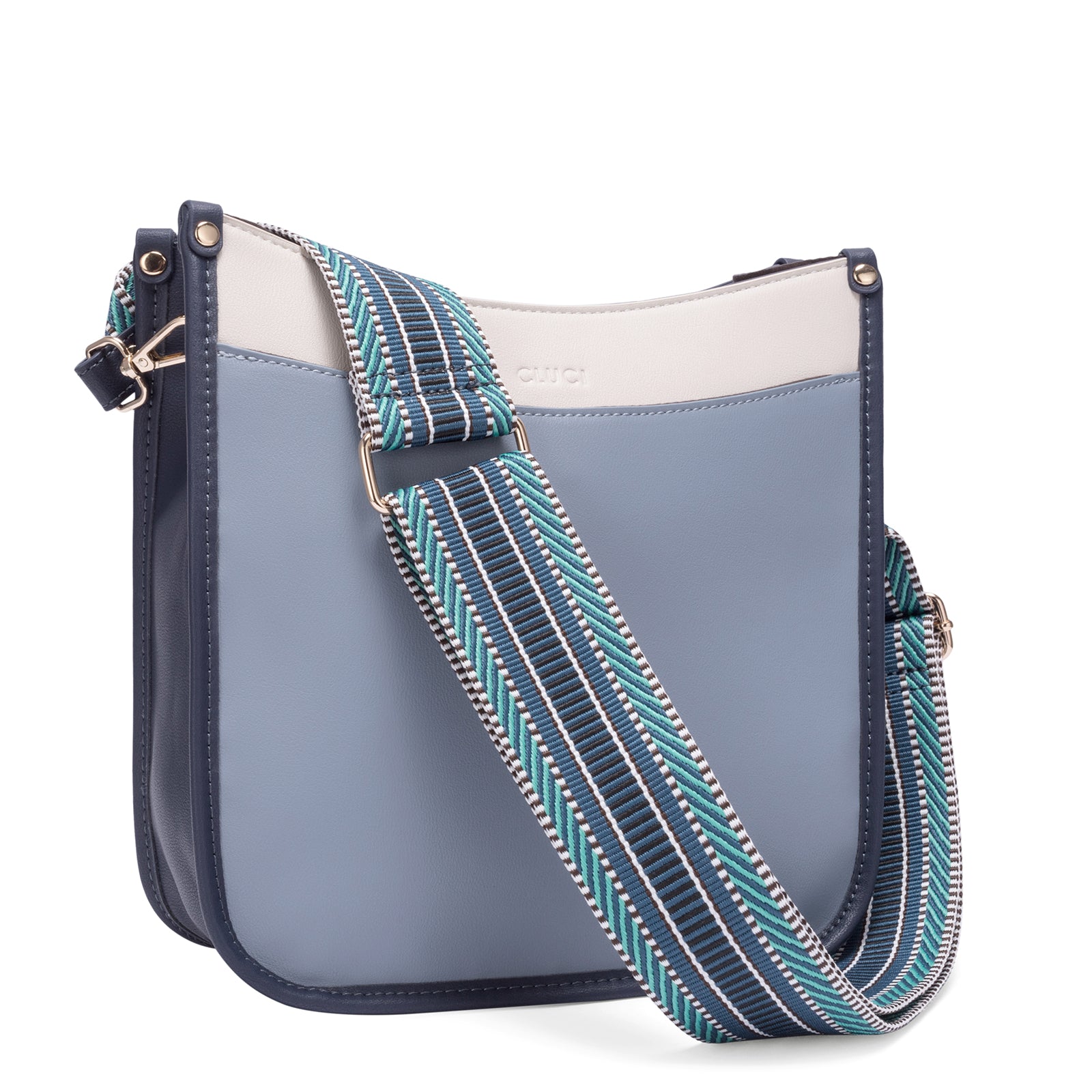 Stylish 2pcs Medium Hobo handbag and Crossbody Bag with 2 Adjust Guitar Strap