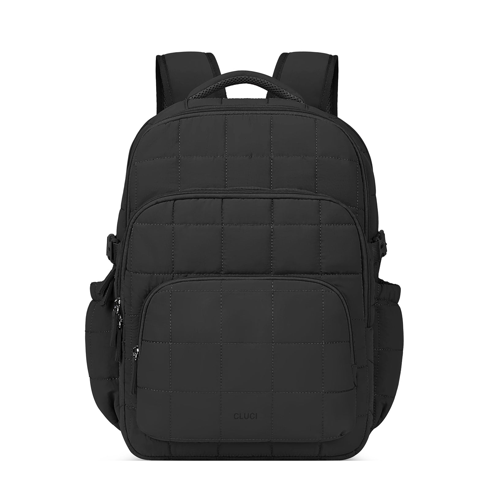 CLUCI 17.3'' Puffer Quilted Laptop Backpack for Women