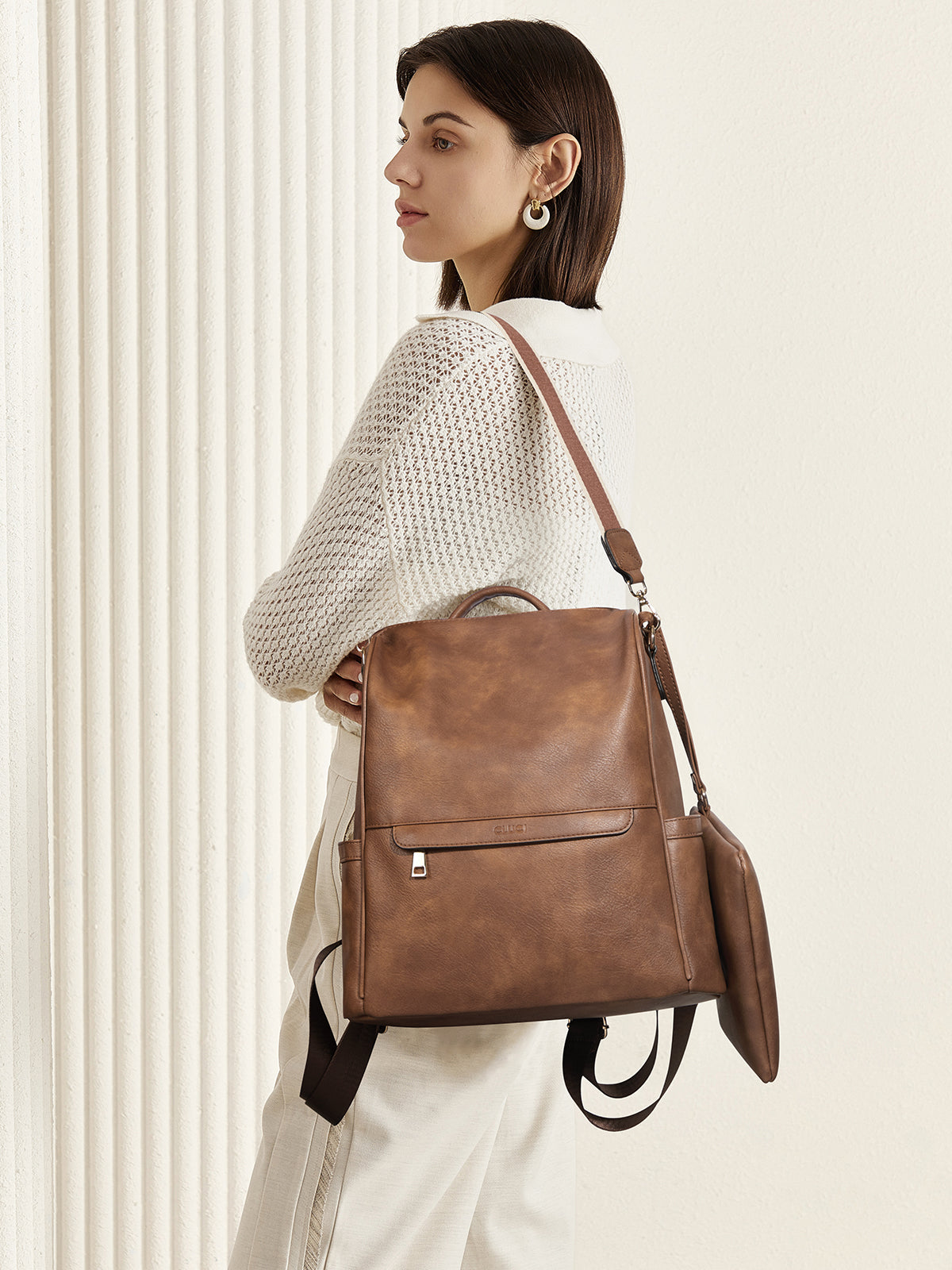 Large Capacity Fashion Designer Womens Backpack Purse