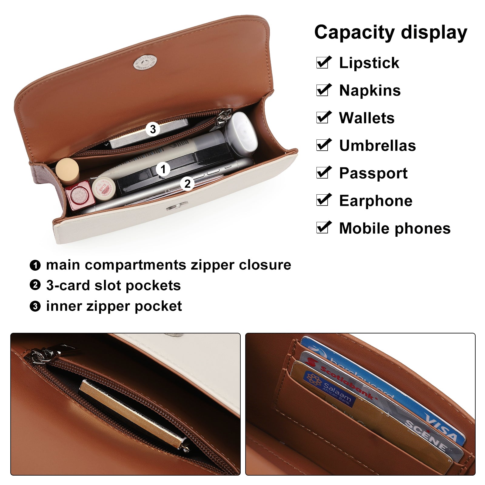 CLUCI Fanny Packs Crossbody Belt Bag Fashion Waist Bag with Adjustable Strap