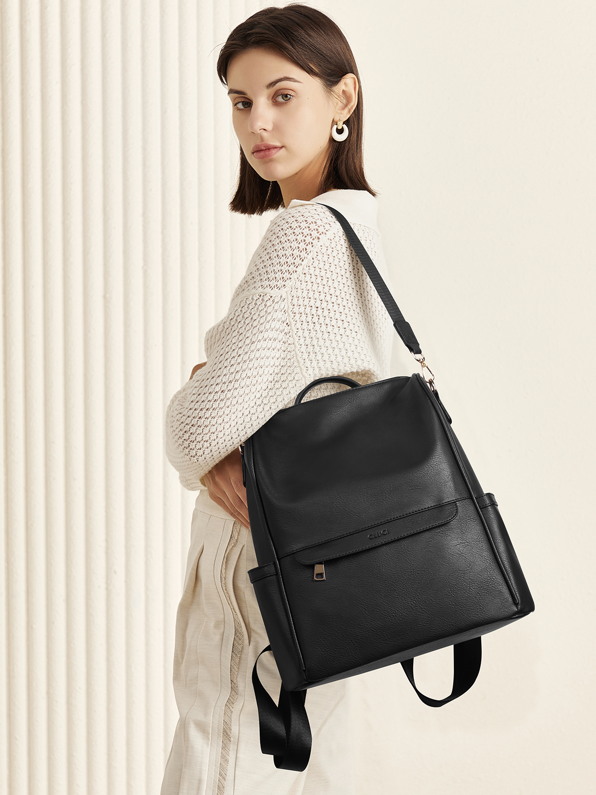 Large Capacity Fashion Designer Womens Backpack Purse