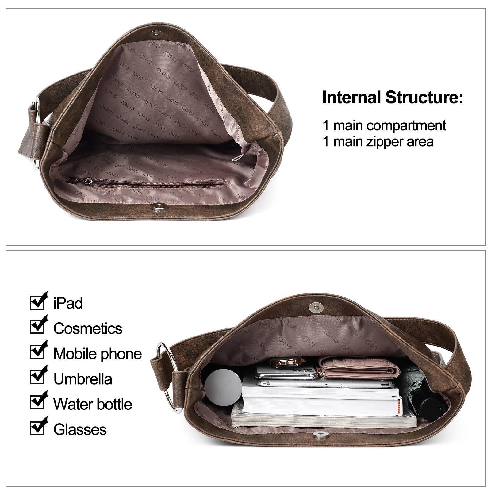 Purses for Women Tote Handbags Vegan Leather Hobo Bags