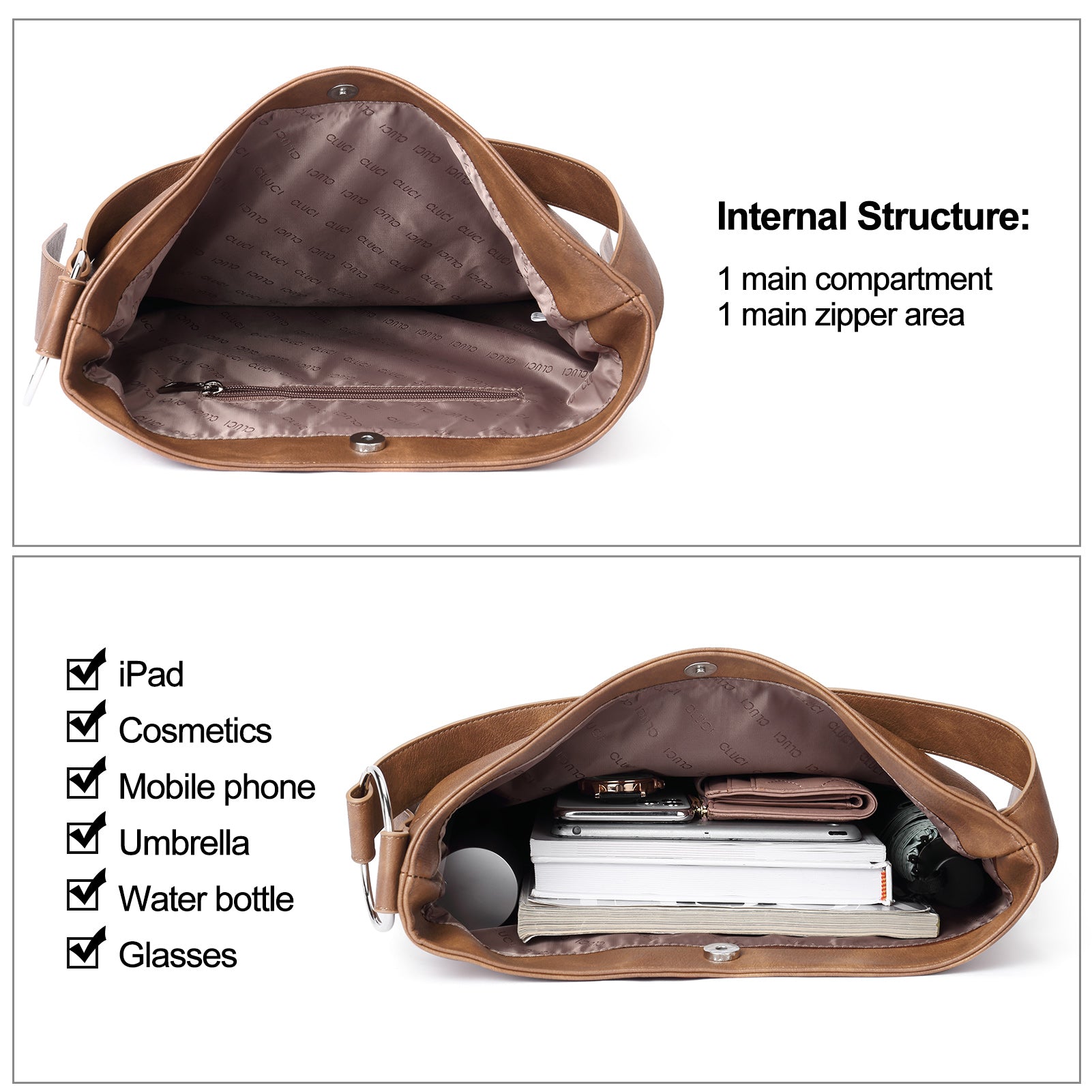 Purses for Women Tote Handbags Vegan Leather Hobo Bags