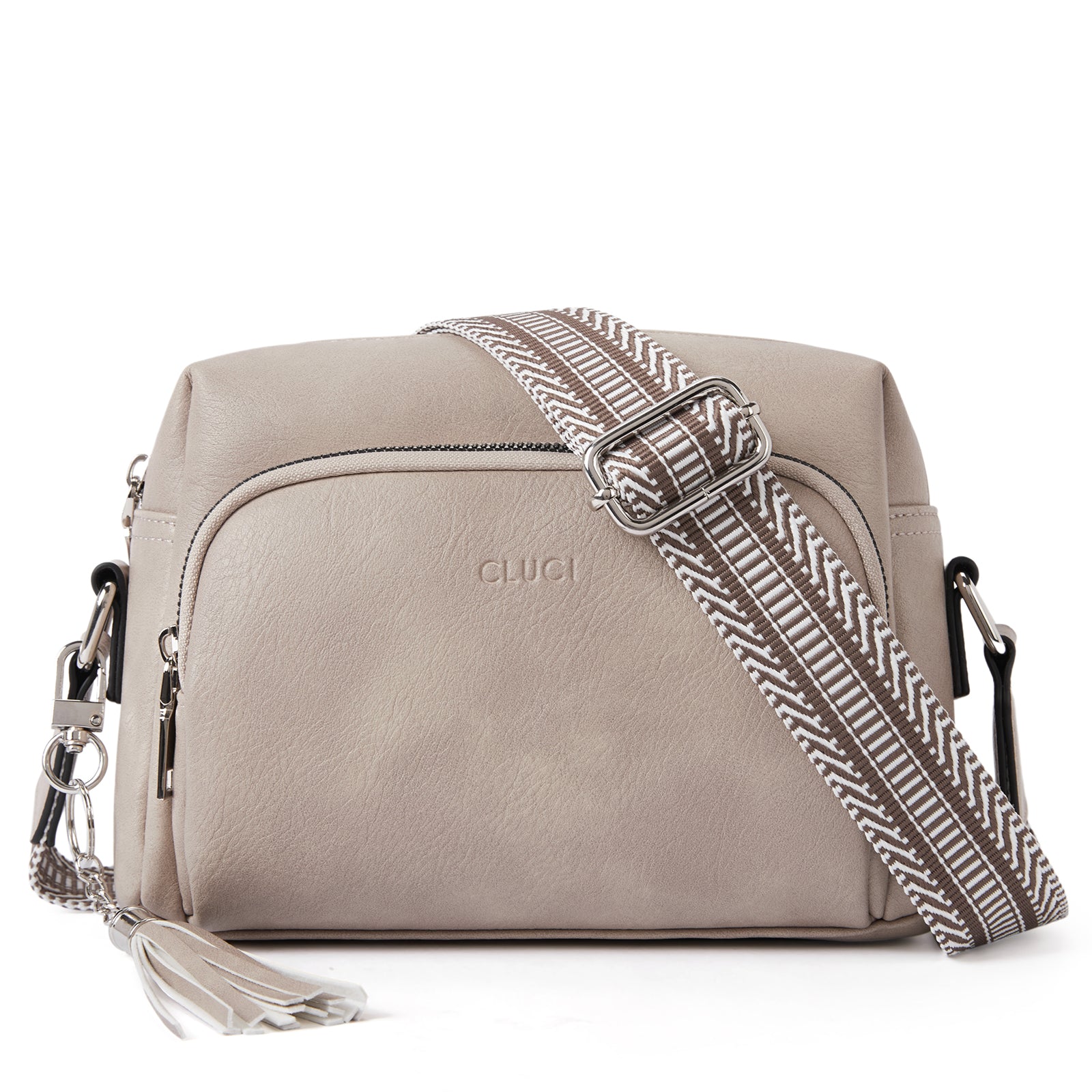 Crossbody Purses for Women Vegan Leather Crossbody Bags with Adjustable Wide Strap