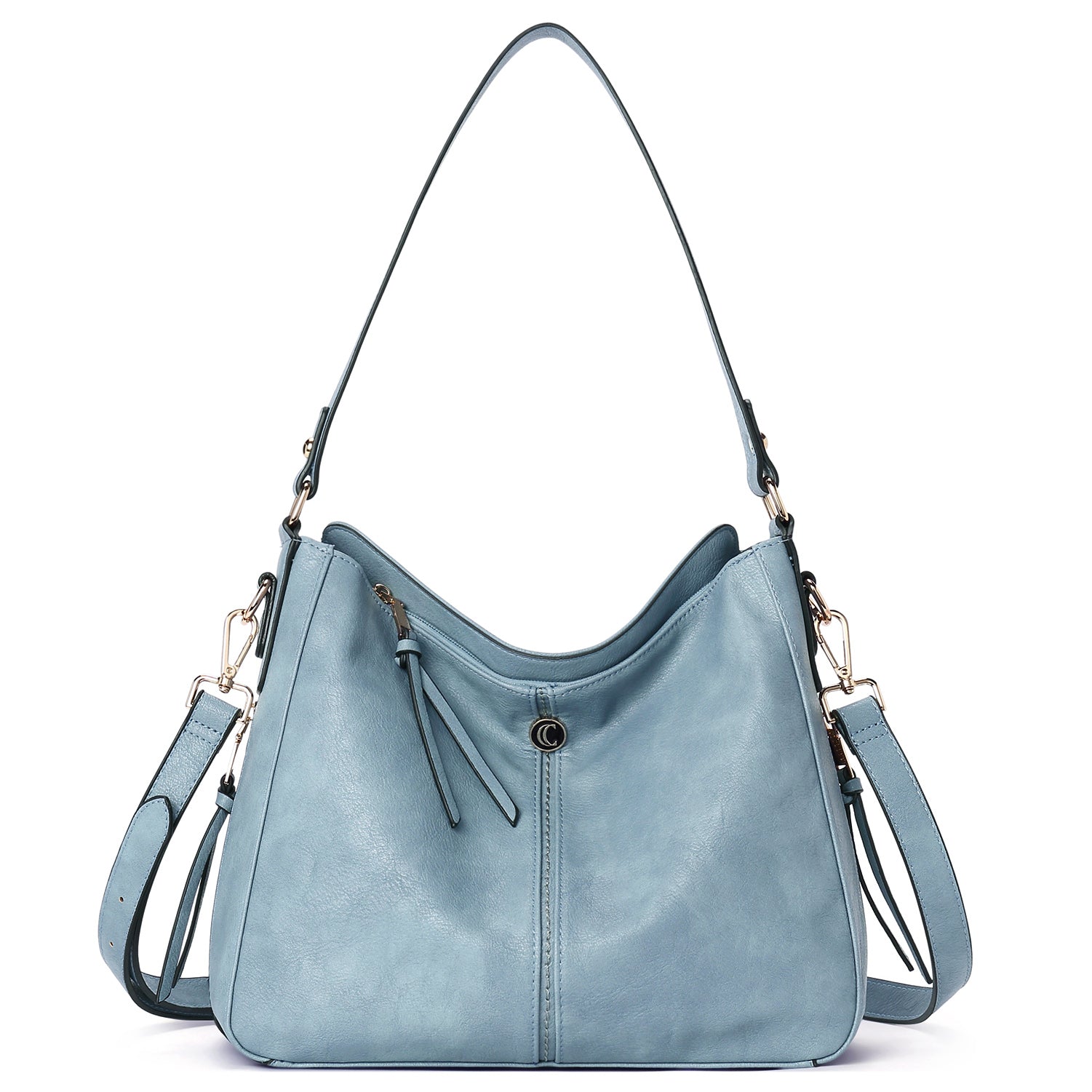 CLUCI Purses and Handbags for Women Leather Hobo Tote Fashion Ladies Crossbody Large Bucket Shoulder Bag