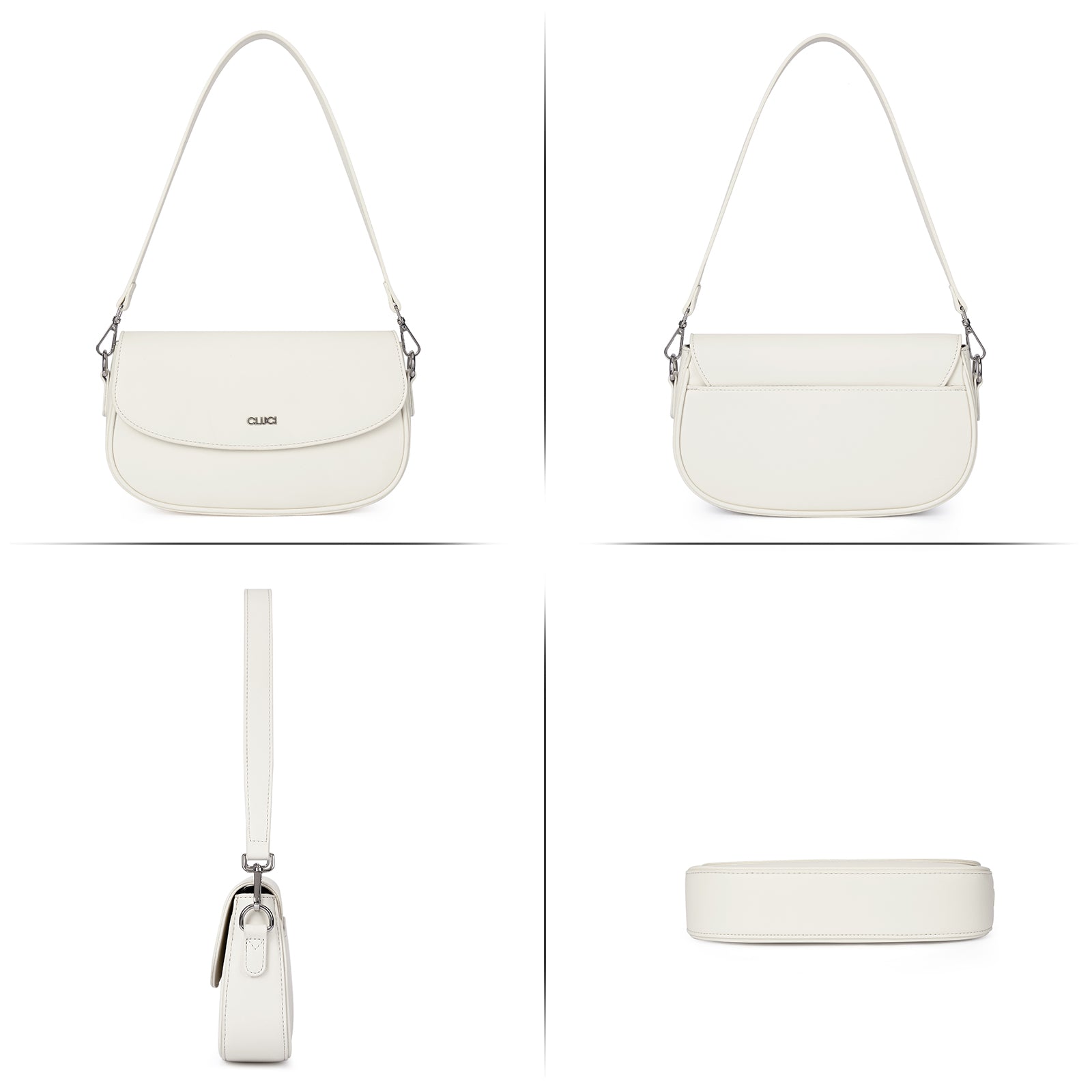 Small Shoulder Bag Cute Clutch Designer Leather Tote Crossbody Bag