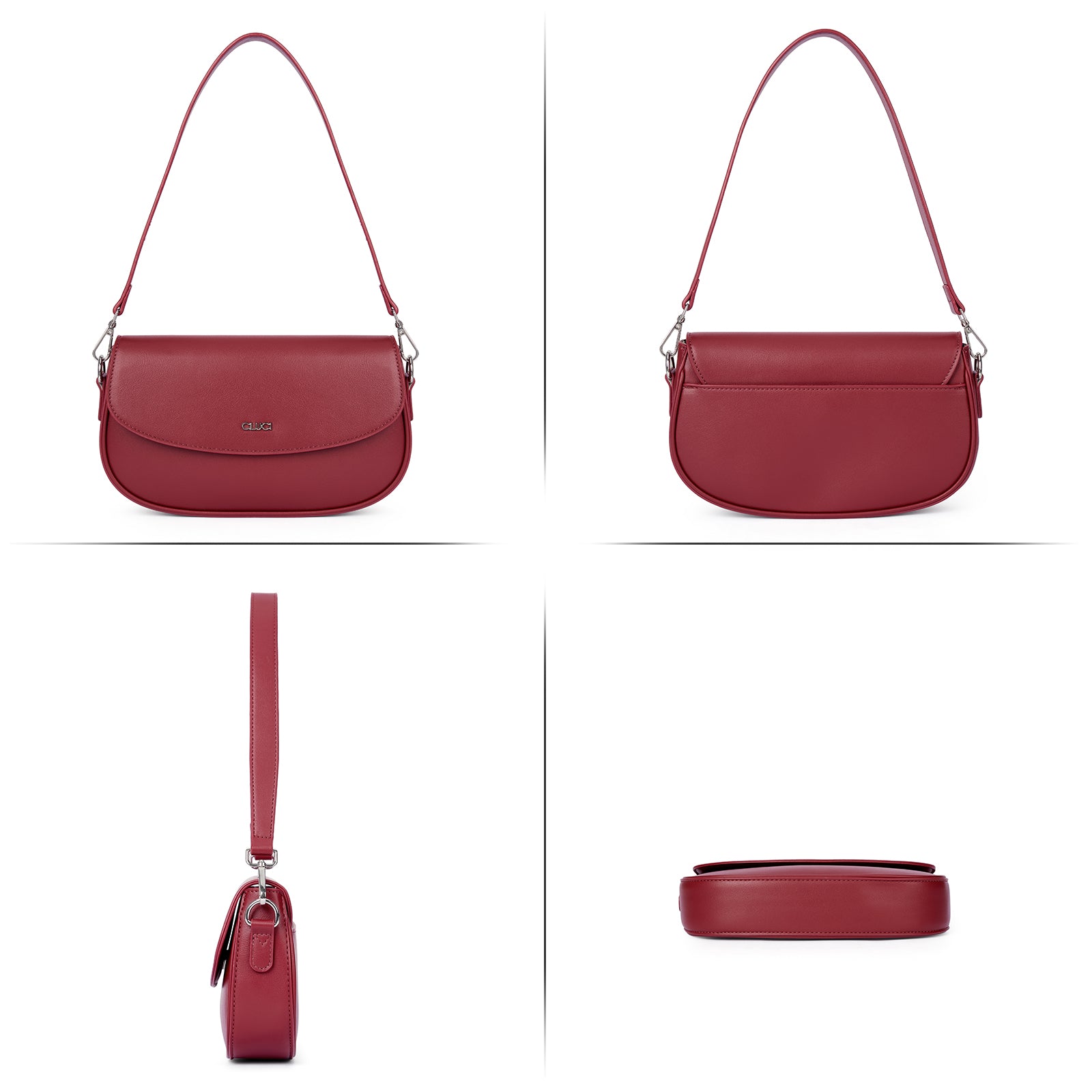 Small Shoulder Bag Cute Clutch Designer Leather Tote Crossbody Bag