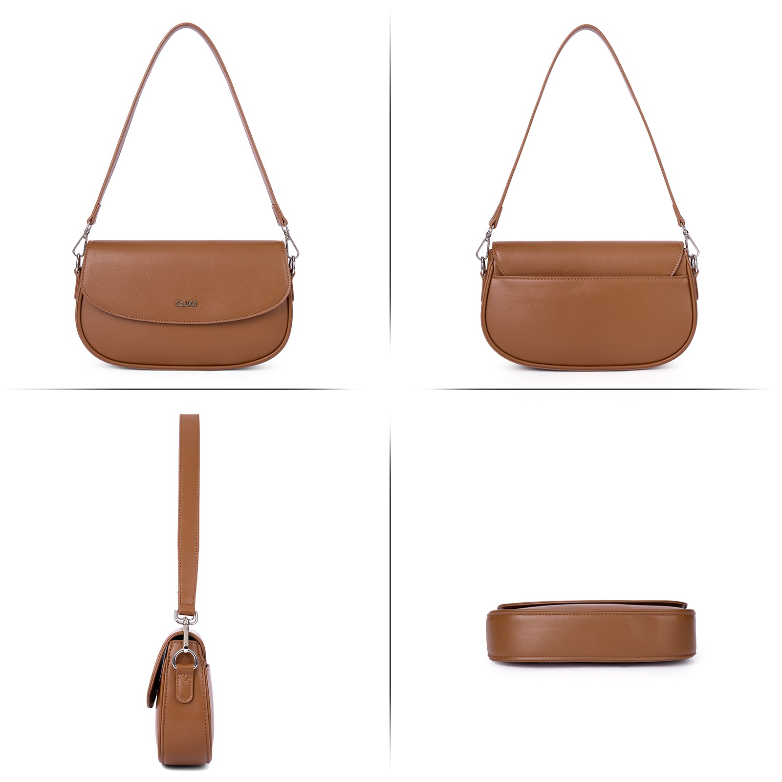 Small Shoulder Bag Cute Clutch Designer Leather Tote Crossbody Bag