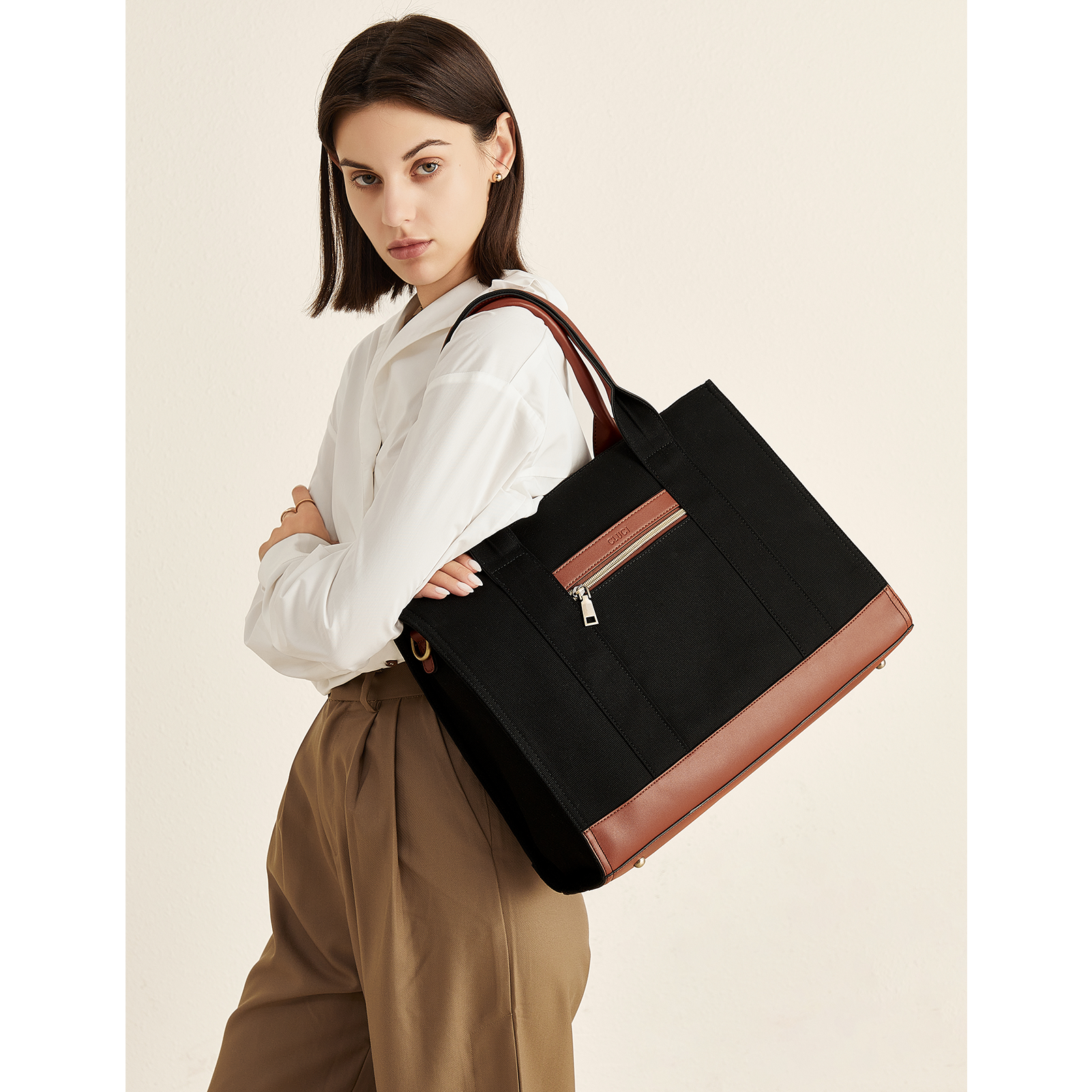 Agatha Women's Canvas Laptop Totes