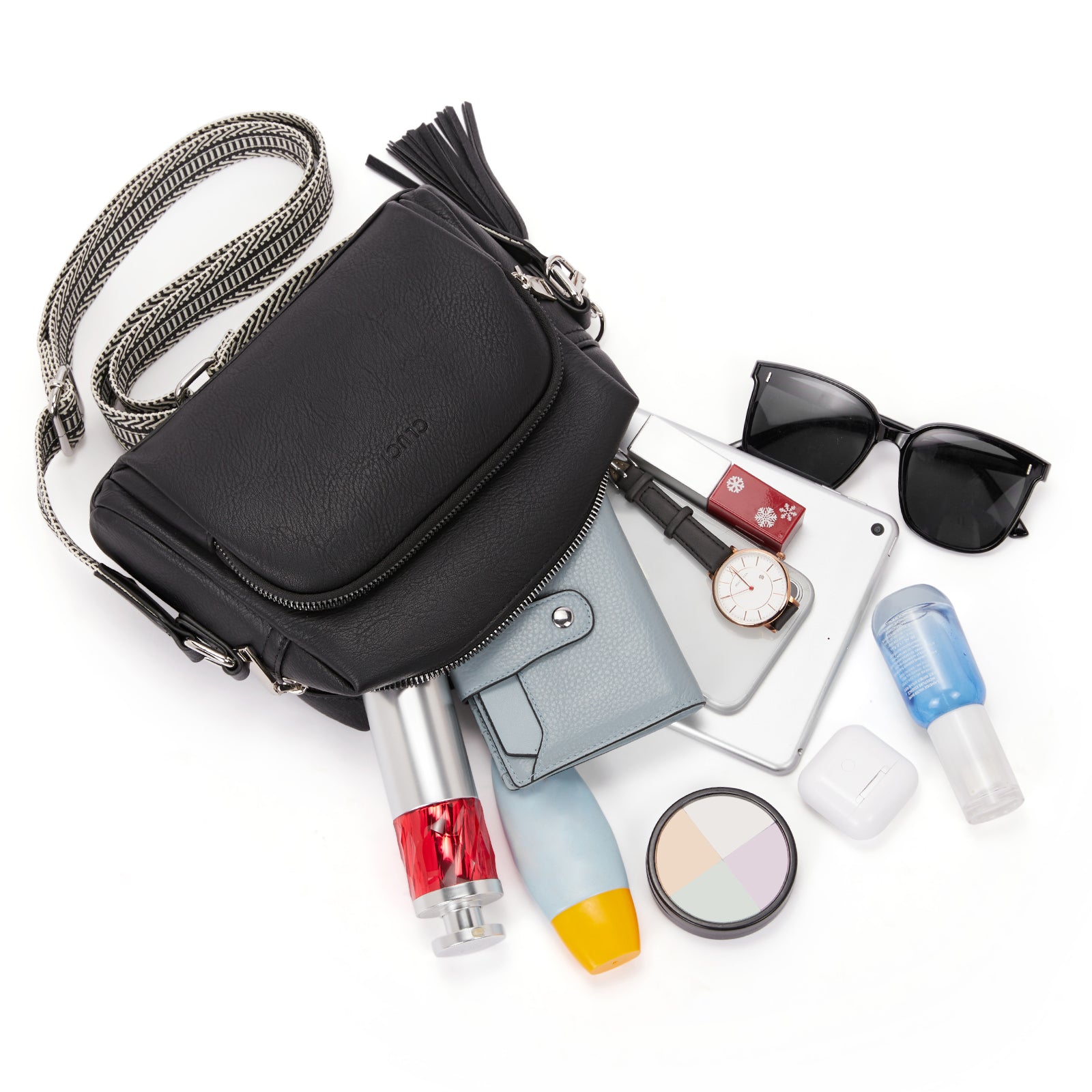 Crossbody Purses for Women Vegan Leather Crossbody Bags with Adjustable Wide Strap