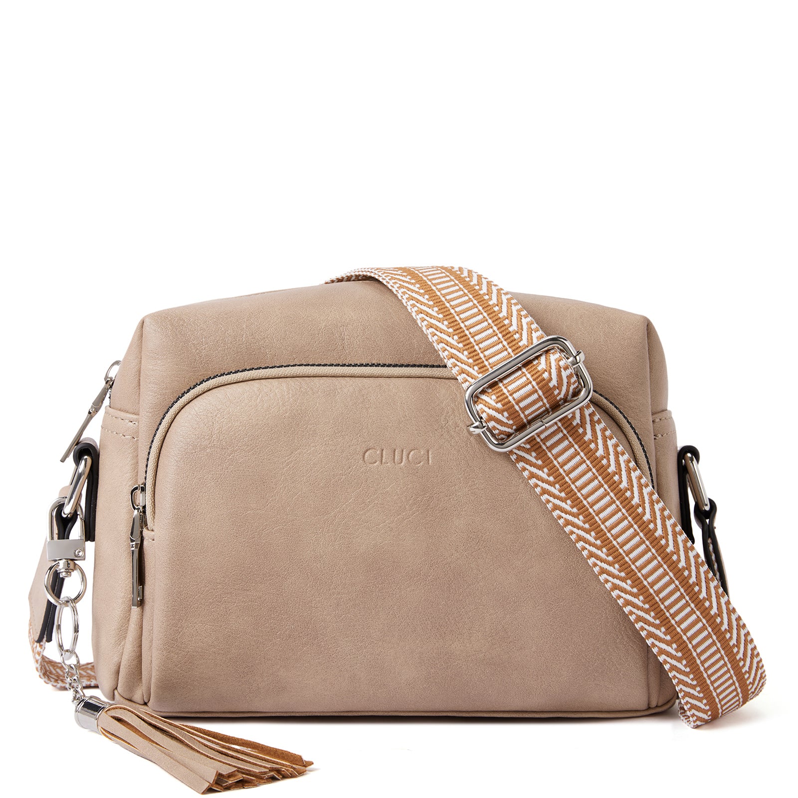 Crossbody Purses for Women Vegan Leather Crossbody Bags with Adjustable Wide Strap