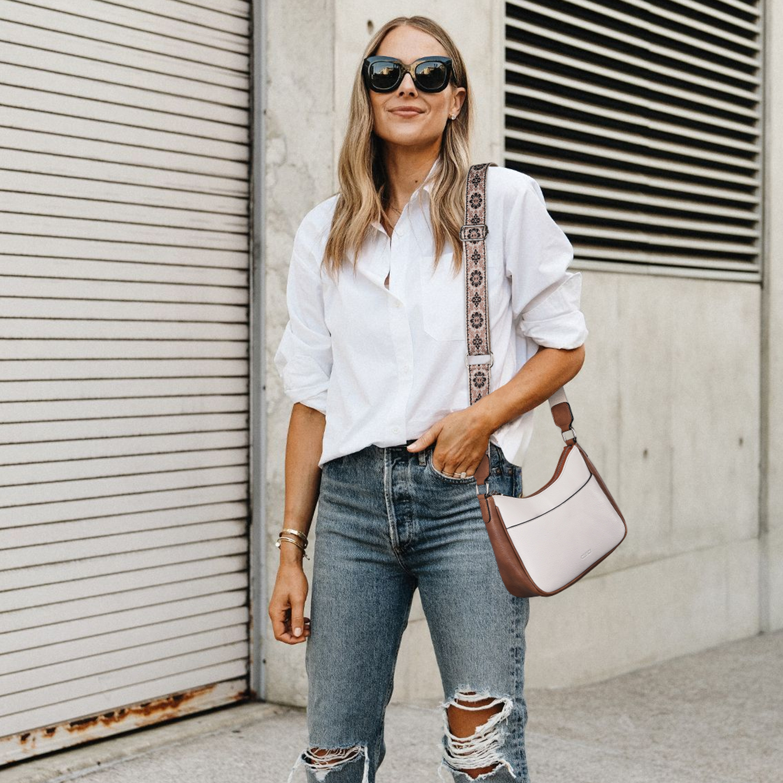 Trendy Crossbody Purses for Women with Adjustable Strap