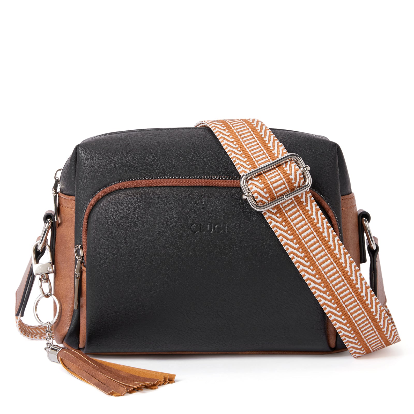 Crossbody Purses for Women Vegan Leather Crossbody Bags with Adjustable Wide Strap