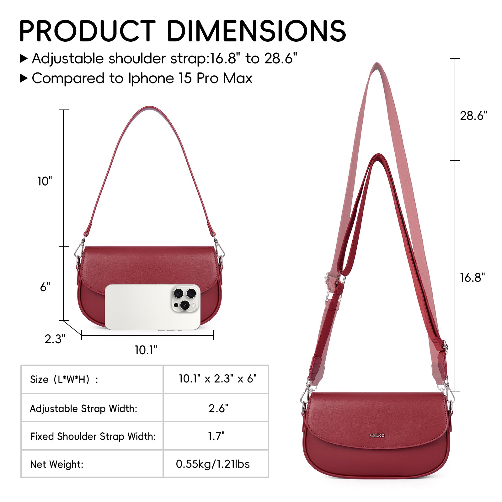 Small Shoulder Bag Cute Clutch Designer Leather Tote Crossbody Bag