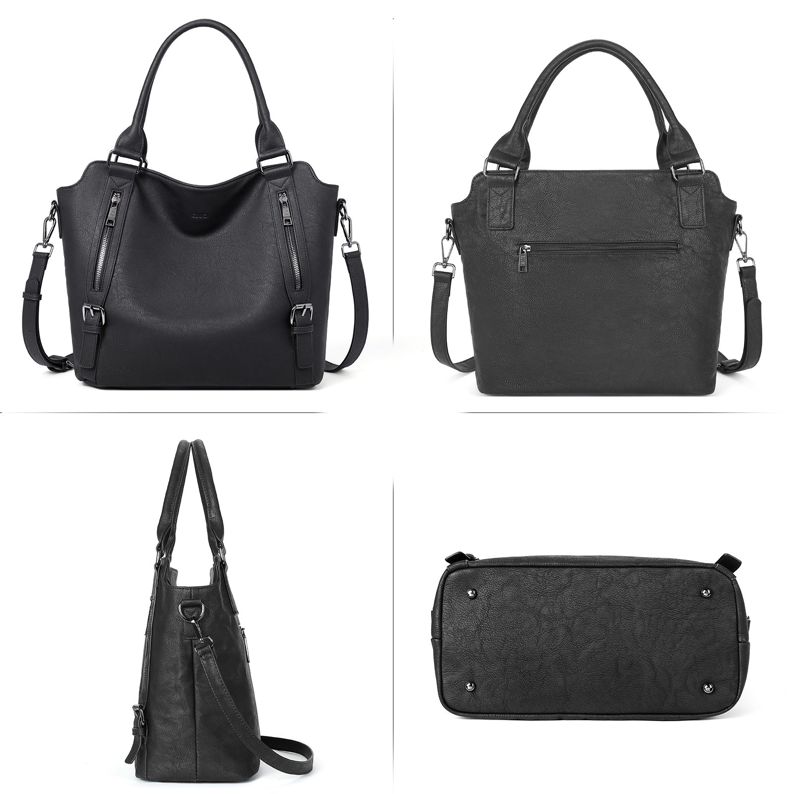 CLUCI Hobo Bags Large Tote with Adjustable Shoulder Strap