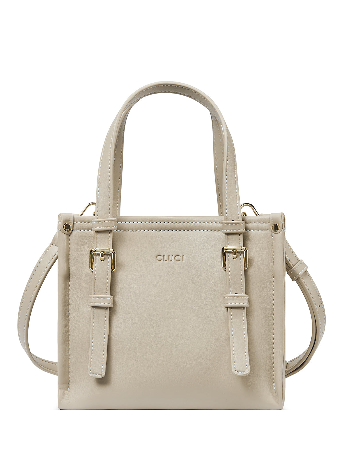 CLUCI Leather Tote Bag for Women with Adjustable Shoulder Strap