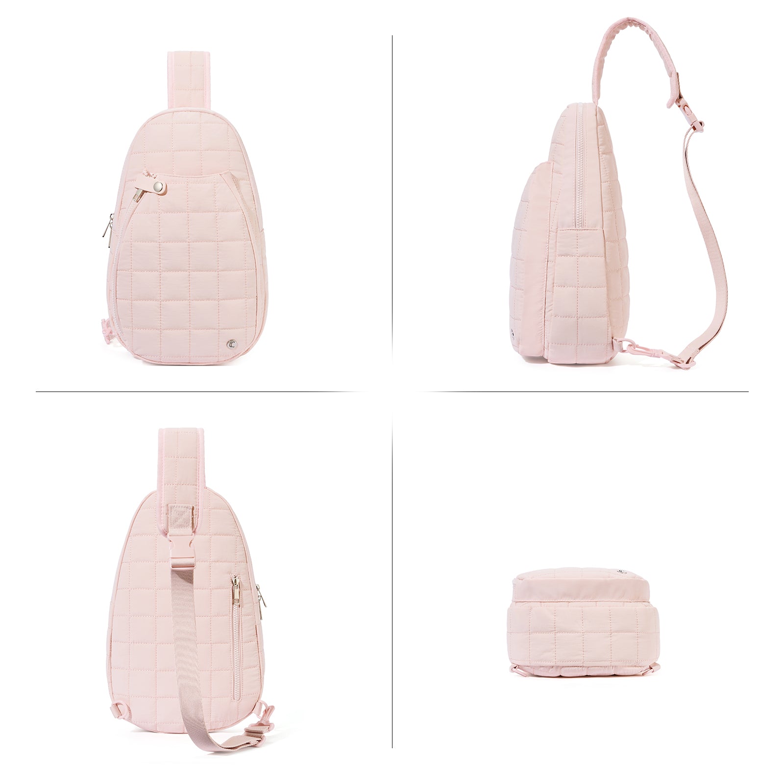 CLUCI Pickleball Puffer Sling Bag for Women