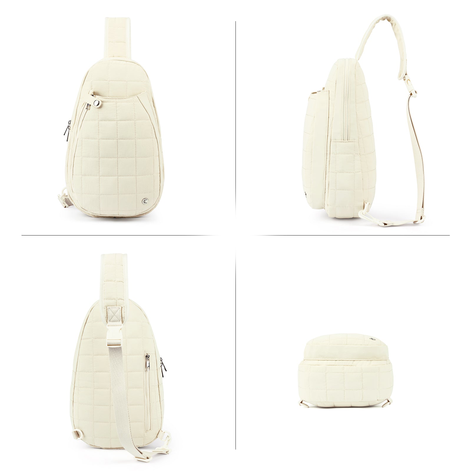 CLUCI Pickleball Puffer Sling Bag for Women