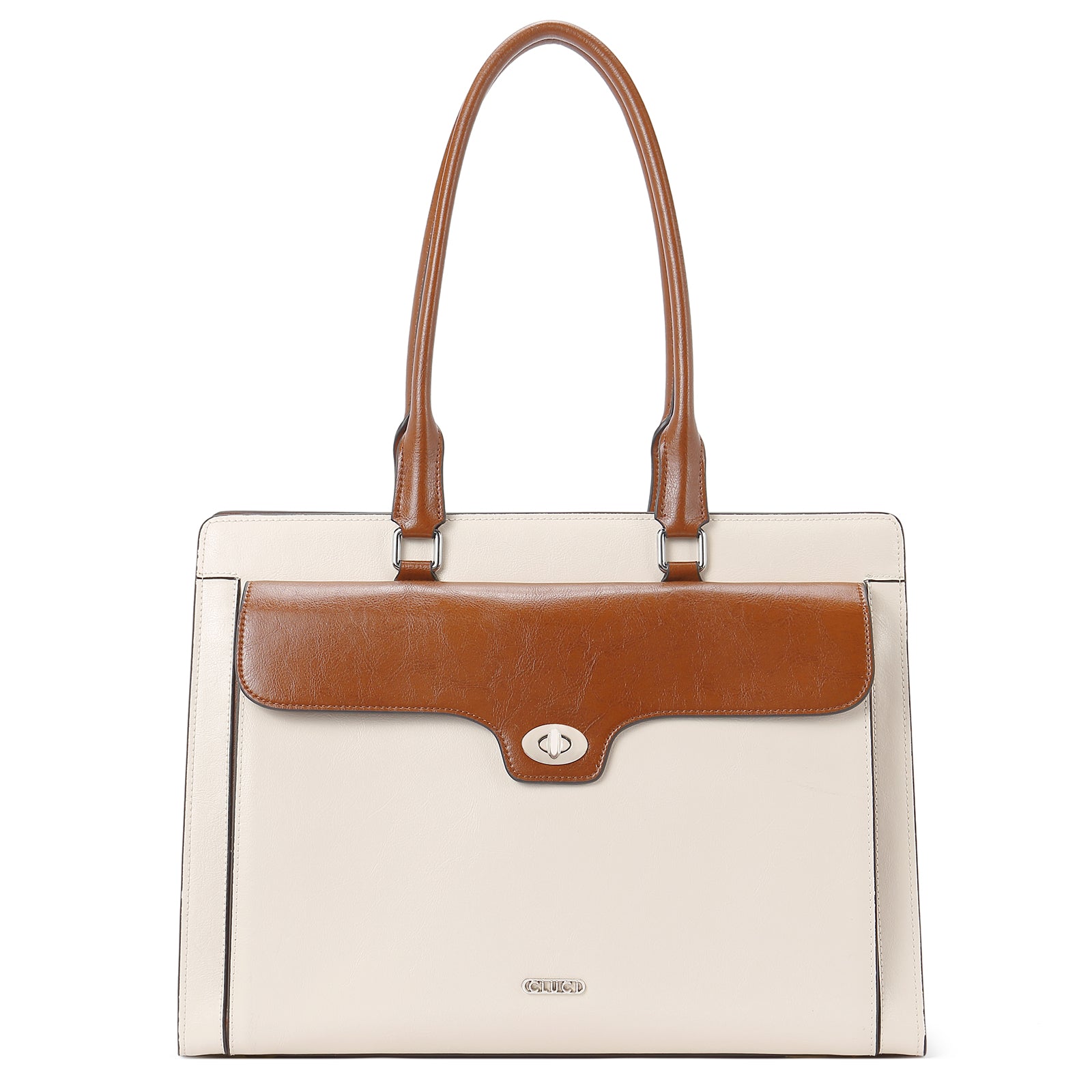 Davidson Classic Vintage Ladies Leather Briefcase Messenger Bag