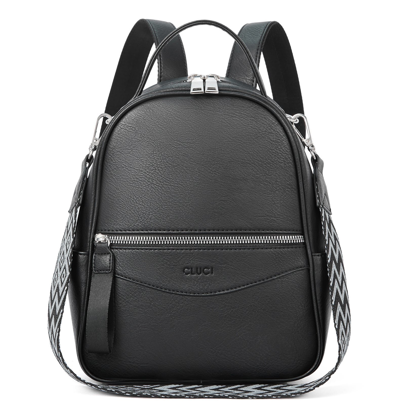 CLUCI Mini Backpack Purse for Women Shoulder Backpack Convertible Handbags, Black CLUCI Mini Backpack Purse for Women Shoulder Backpack Convertible Handbags, Black