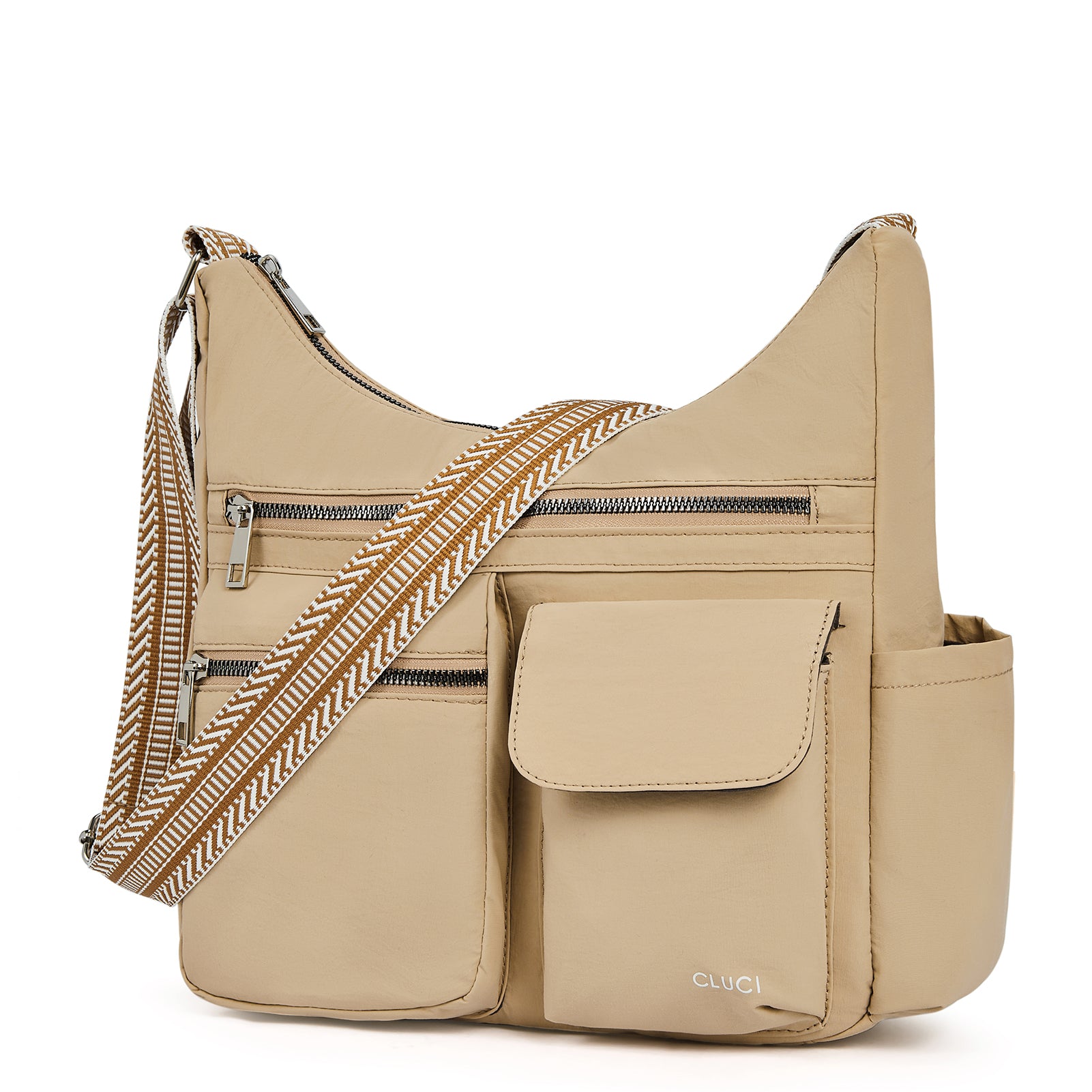 Waterproof Nylon Crossbody Bags For Women Trendy Fashion Shoulder Bag Purse