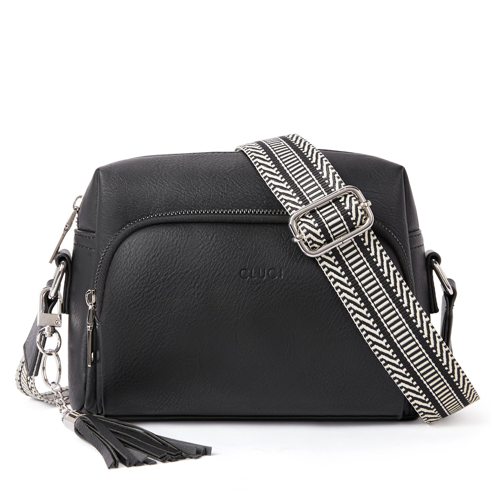 Crossbody Purses for Women Vegan Leather Crossbody Bags with Adjustable Wide Strap