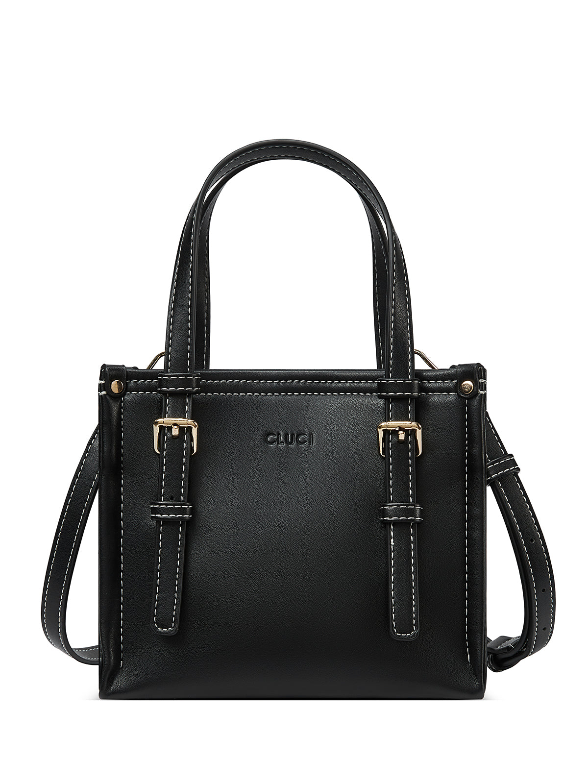 CLUCI Leather Tote Bag for Women with Adjustable Shoulder Strap