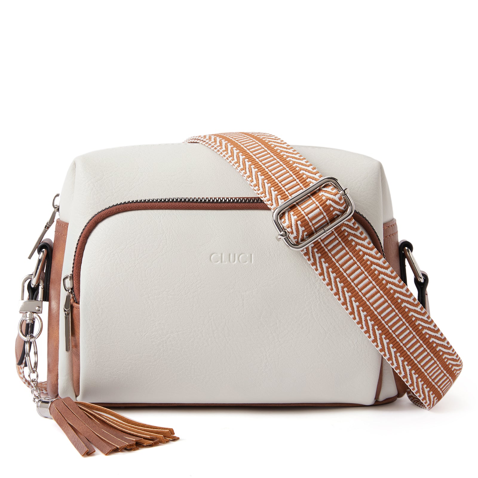 Crossbody Purses for Women Vegan Leather Crossbody Bags with Adjustable Wide Strap