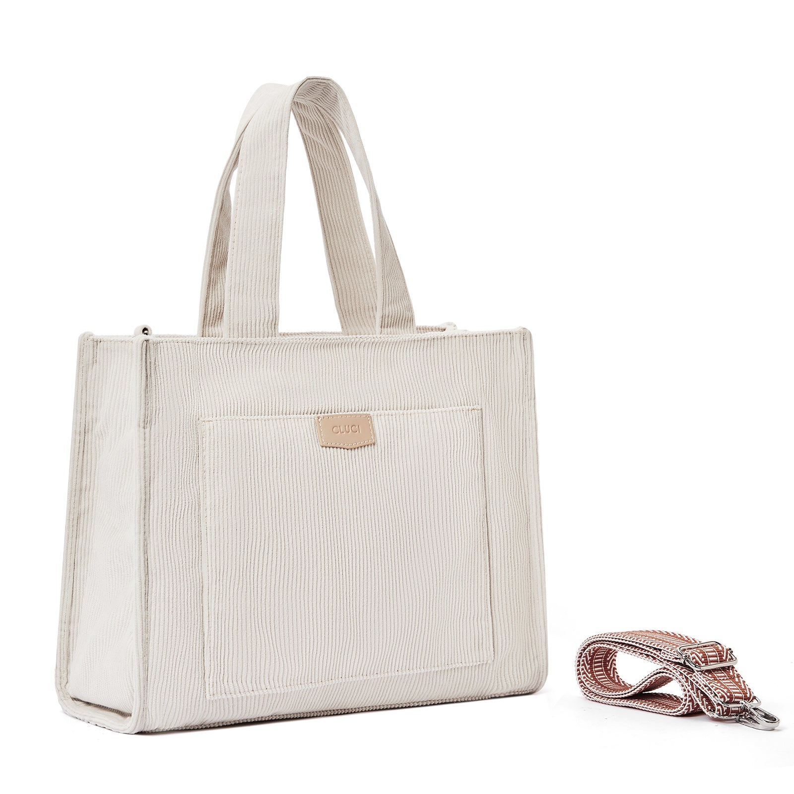 Wide Purse Strap Crossbody Purses Adjustable Replacement Shoulder Handbag Strap—Beige