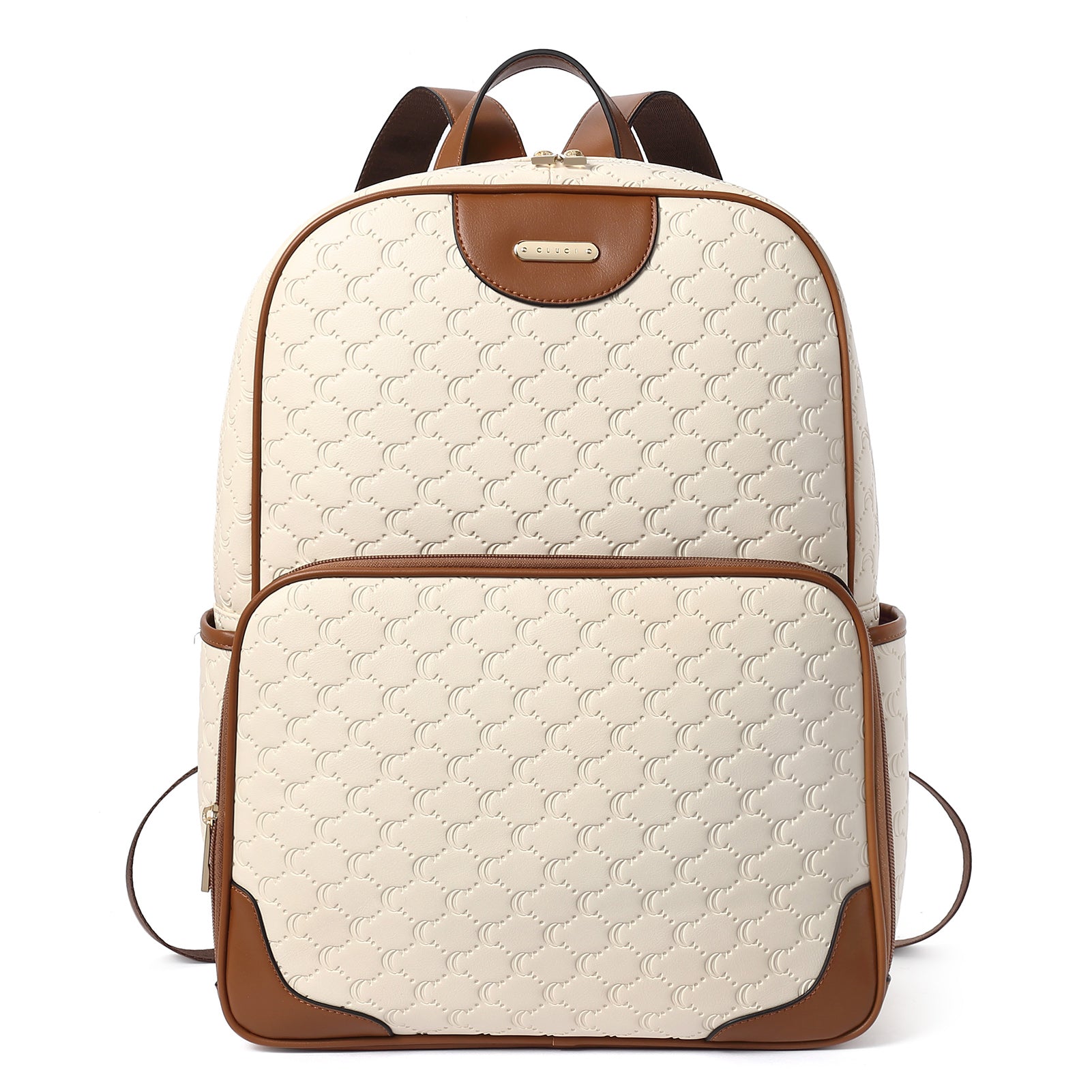 Koch Vegan Womens Designer Laptop Backpack With Luggage Strap