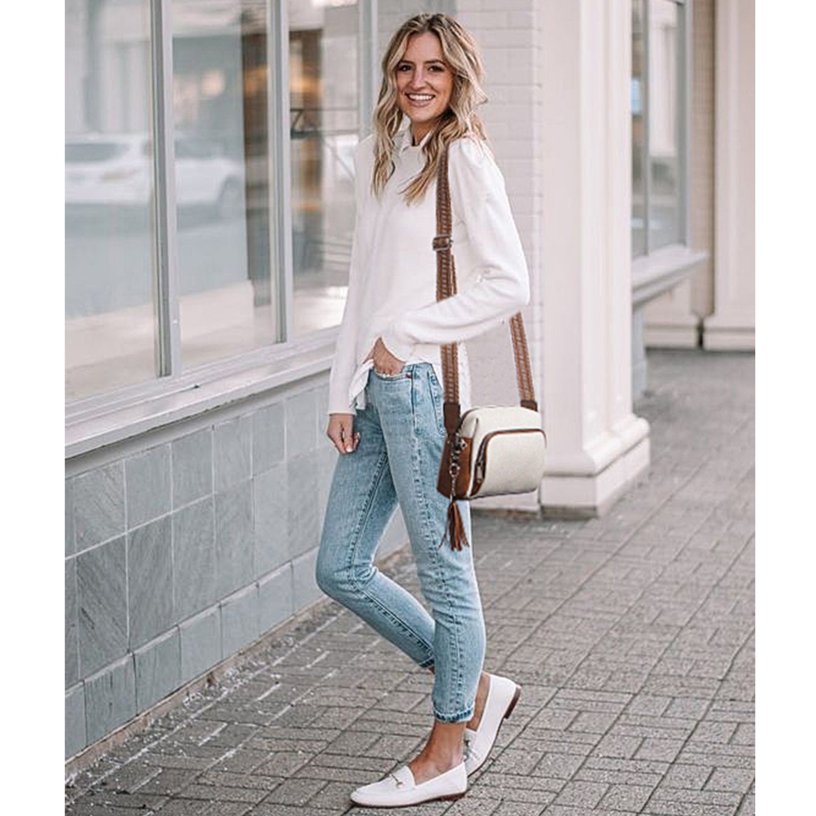 Crossbody Purses for Women Vegan Leather Crossbody Bags with Adjustable Wide Strap