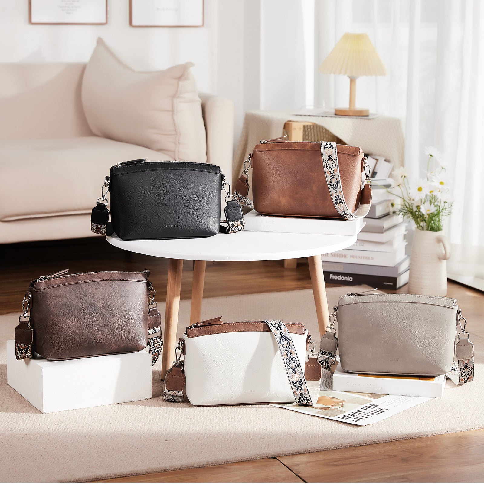 CLUCI Purse for Women Crossbody Bags Trendy Women Crossbody Handbags