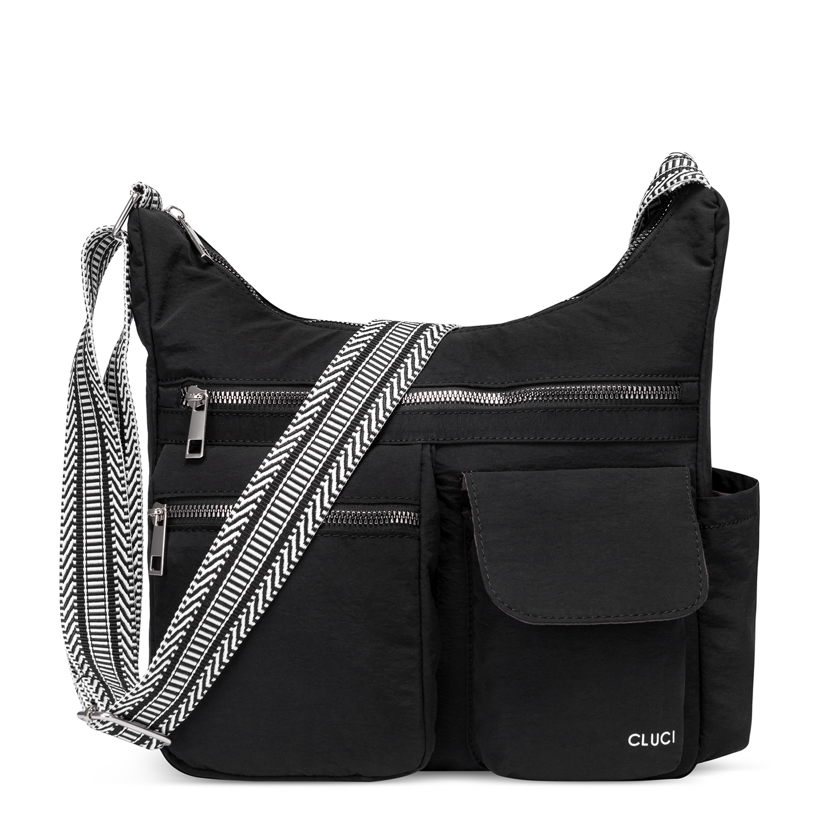 Waterproof Nylon Crossbody Bags For Women Trendy Fashion Shoulder Bag Purse