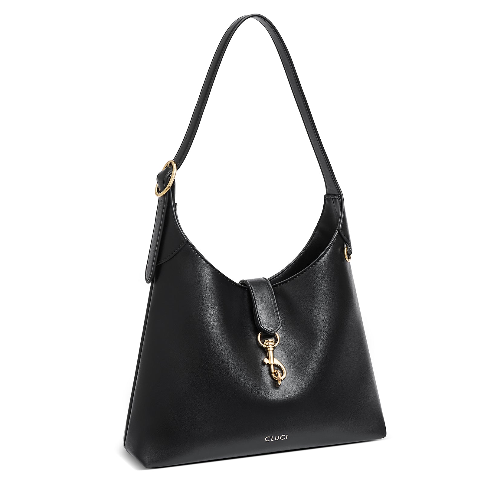 Cluci Luxe Soft Leather Hobo Bags for Women with Adjustable Strap