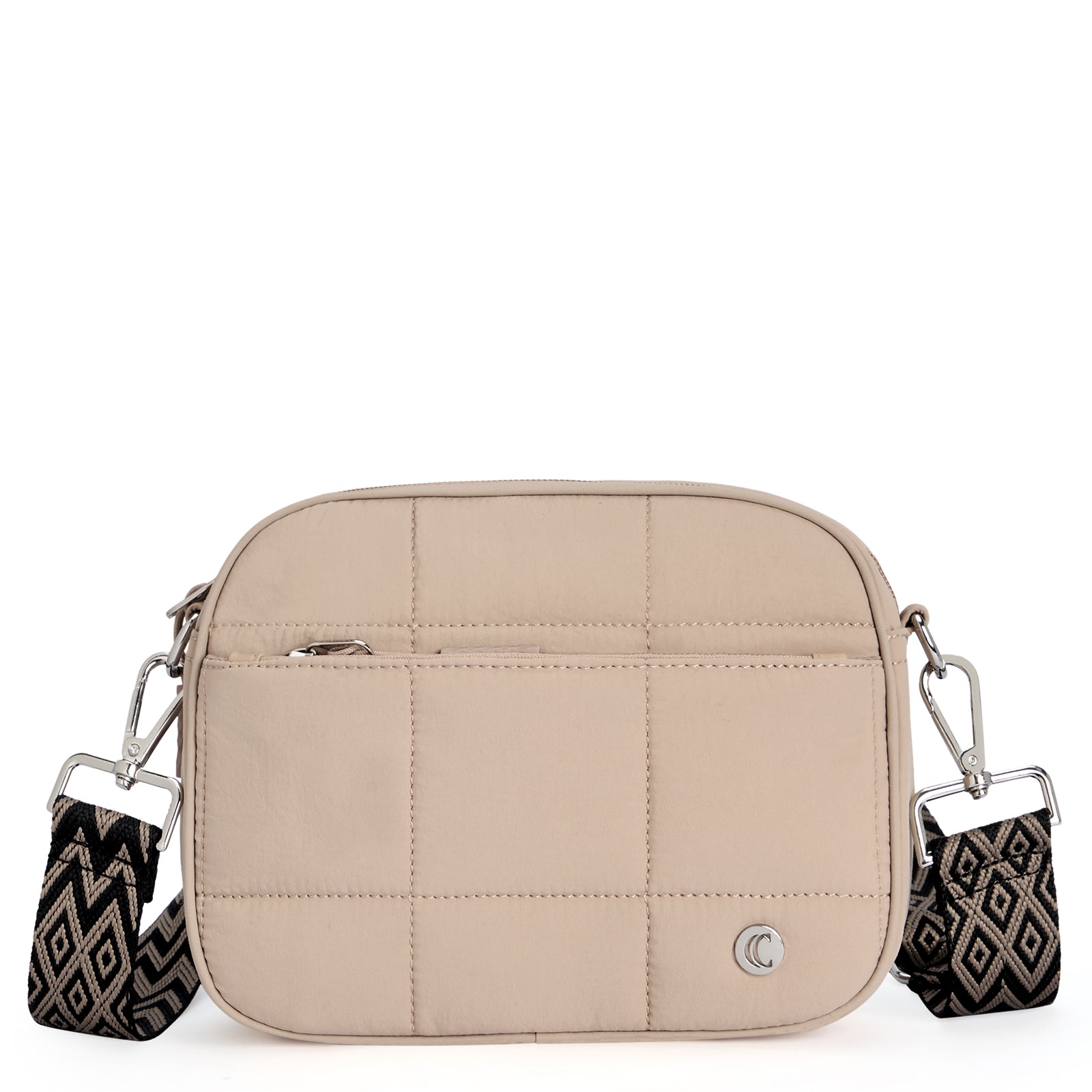 CLUCI Quilted Crossbody Bags for Women Lightweight Puffer Shoulder Bag Travel Purses with Wide Strap