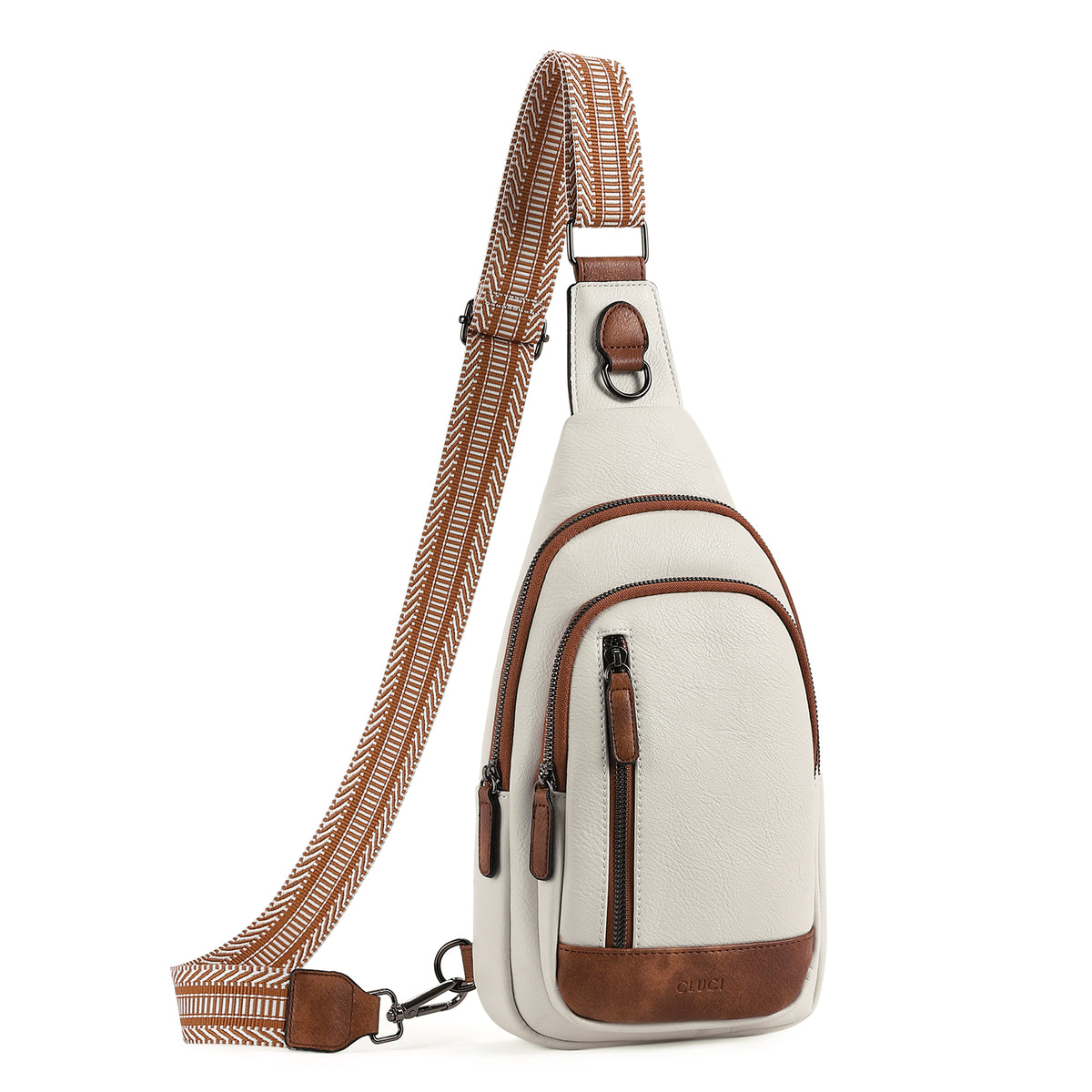 CLUCI Sling Bag for Women Crossbody Leather display picture 1