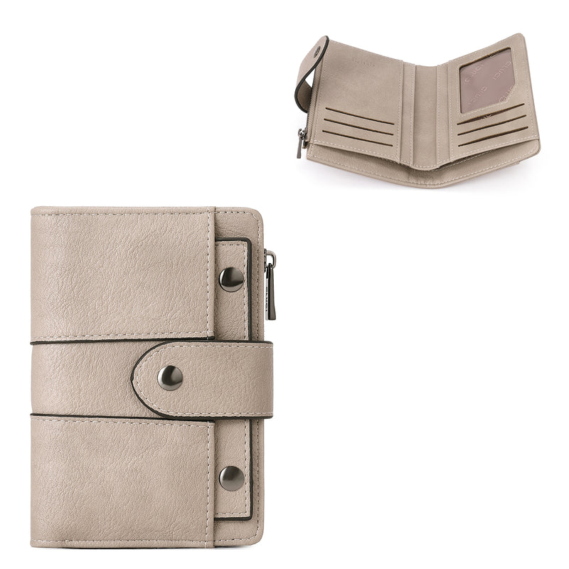 Cathy Women's Small Wallet With Coin Pocket For Daily Use