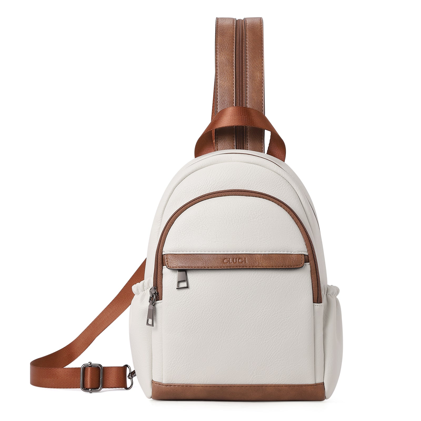 CLUCI Large Size Sling Backpack Convertible Crossbody Backpack for Wom