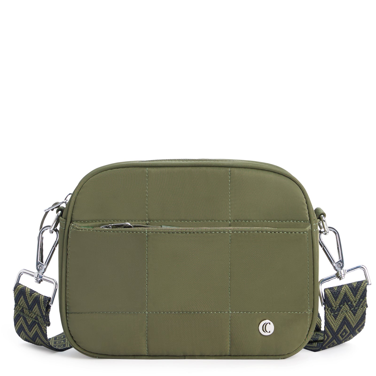 CLUCI Quilted Crossbody Bags for Women Lightweight Puffer Shoulder Bag Travel Purses with Wide Strap