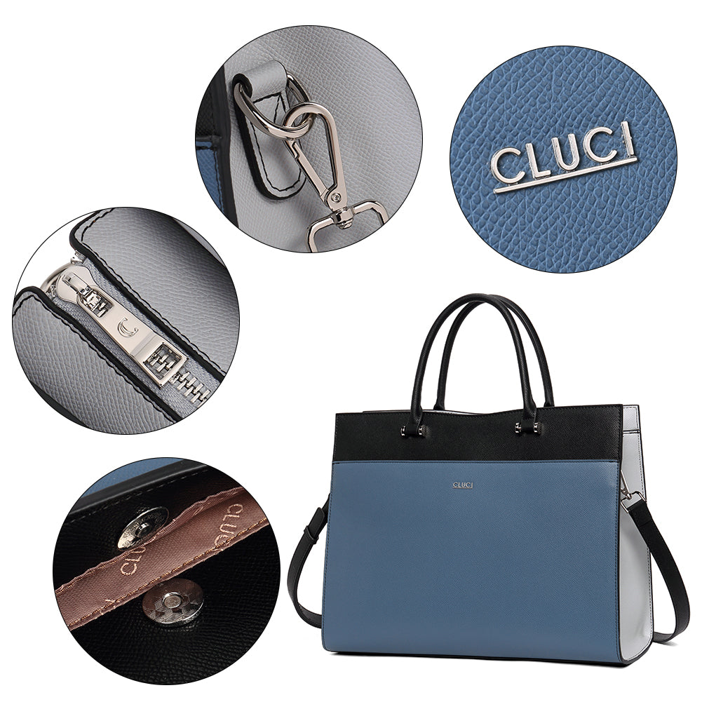 Lauren Ladies Vegan Leather Laptop Briefcase Laptop Bag