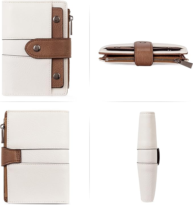 Cathy Women's Small Wallet With Coin Pocket For Daily Use