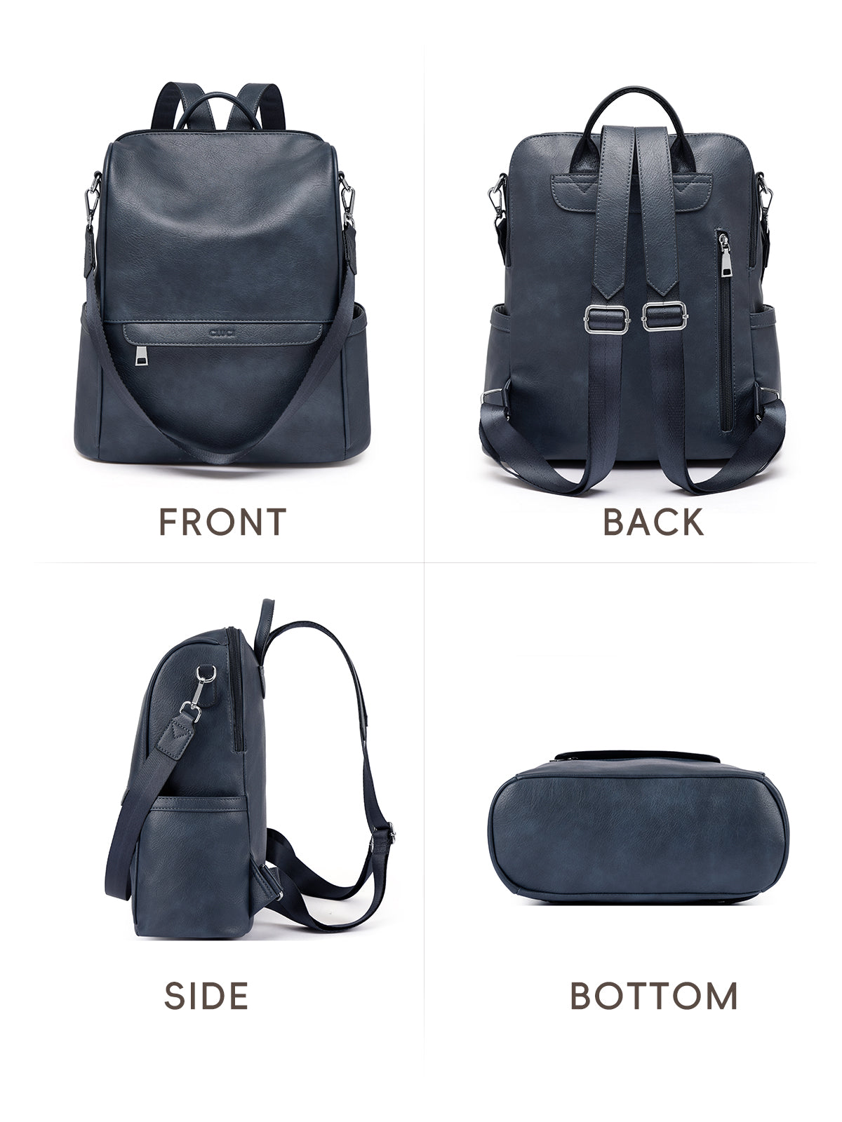 Large Capacity Fashion Designer Womens Backpack Purse