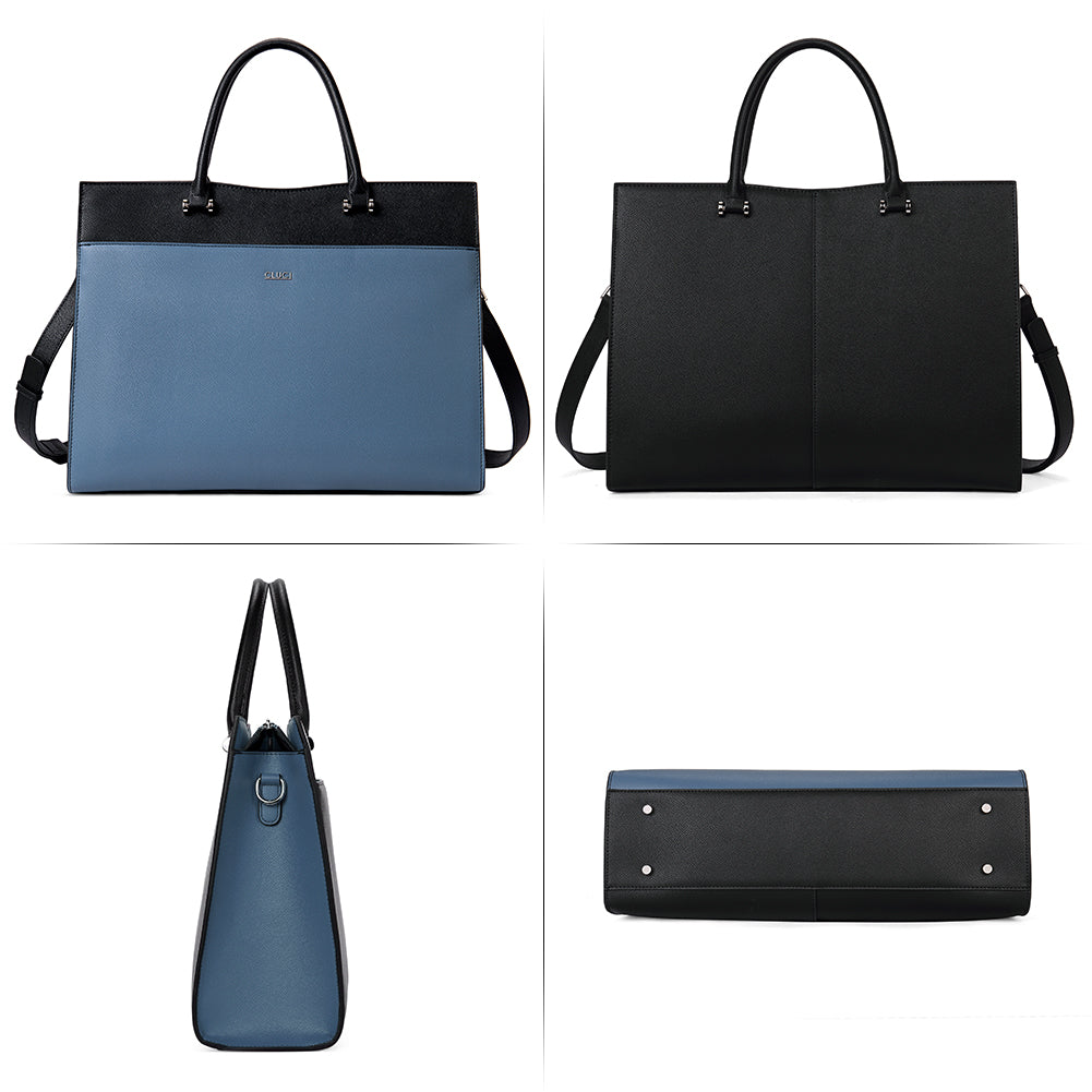 Lauren Ladies Vegan Leather Laptop Briefcase Laptop Bag