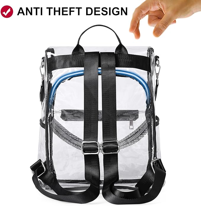 CLUCI Womens Backpack Purse Anti-theft Travel Bag Ladies Shoulder Bags